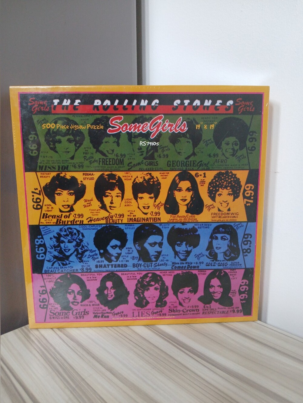 The Rolling Stones "Some Girls" Album Cover 500 Piece Jigsaw Puzzle